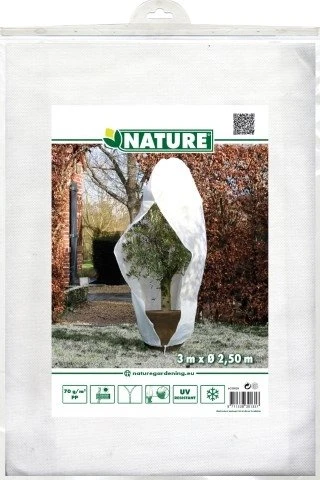 Nature Winterafdekhoes Met Rits Wit Ø250cmx3m 70 G/m² -Tuinproducten Verkoop nature winterafdekhoes met rits wit 250cmx3m 70 g m 320x480 61cb32ac1935d l