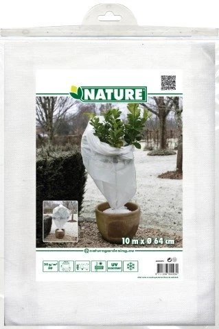 Nature Wintervliesafdekhoes Wit Ø64cmx10m 30 G/m² -Tuinproducten Verkoop nature wintervliesafdekhoes wit 64cmx10m 30 g m 319x480 61cb32ab0f5b2 l
