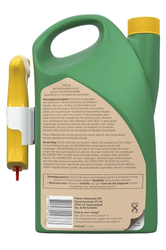 Pokon Tegen Onkruid Spray 3L 2 Pokon Tegen Onkruid Spray 3L - Afbeelding 2